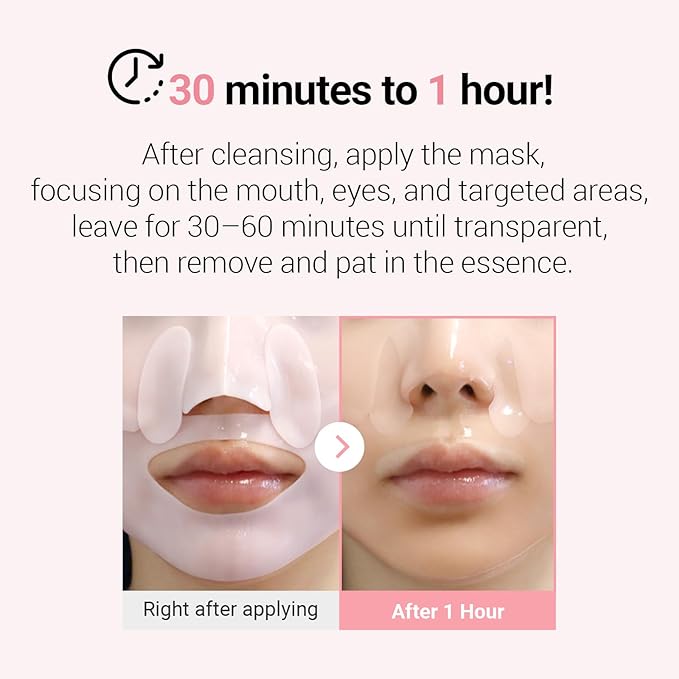 Peach Fit Collagen Gel Mask (5ea)