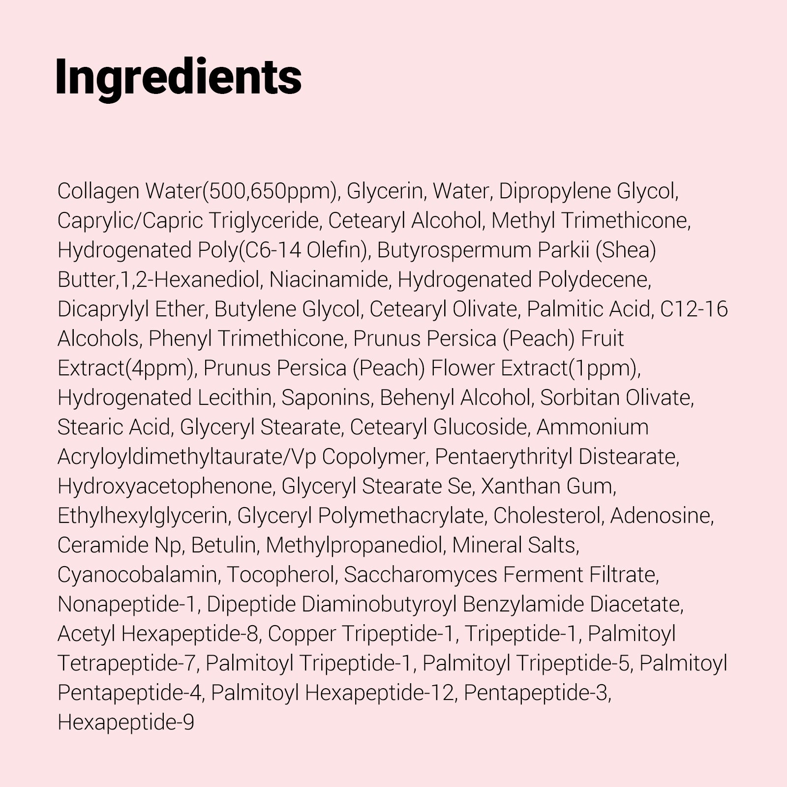 Peach Fit Collagen Cream