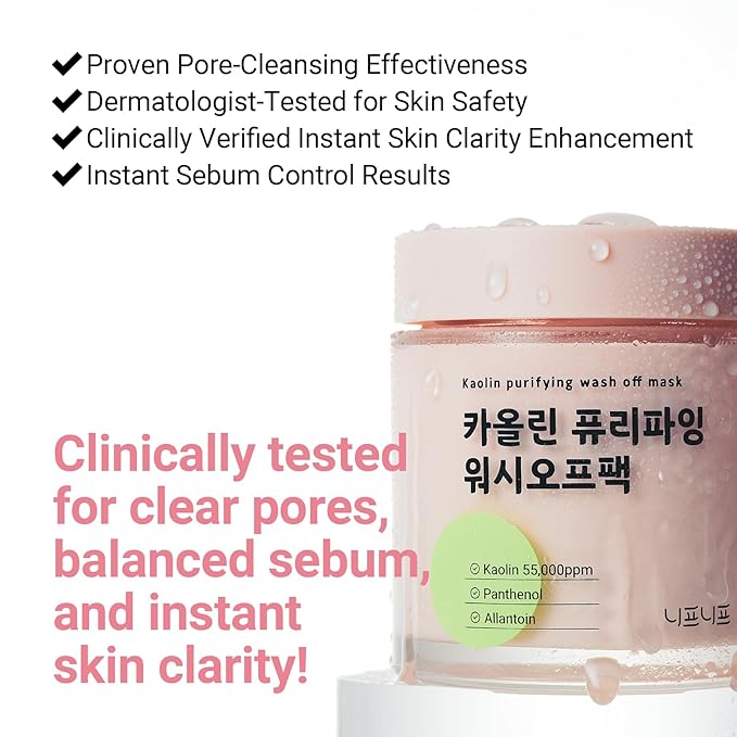 Kaolin Purifying Wash Off Mask